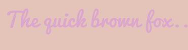 Image with Font Color DBA7CC and Background Color E4C3B9
